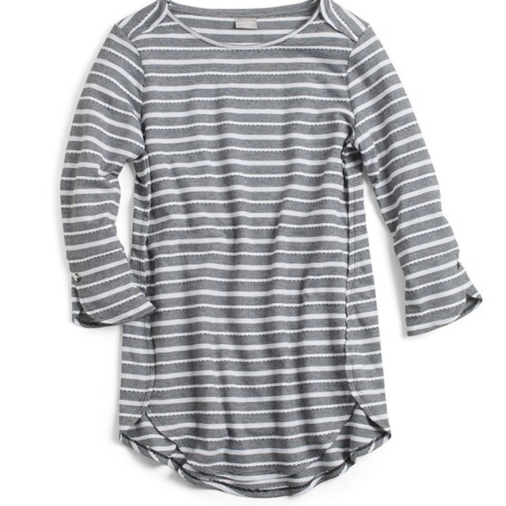 Chico’s Zenergy Textured Tunic top NWOT Sz 2.  (L 12)